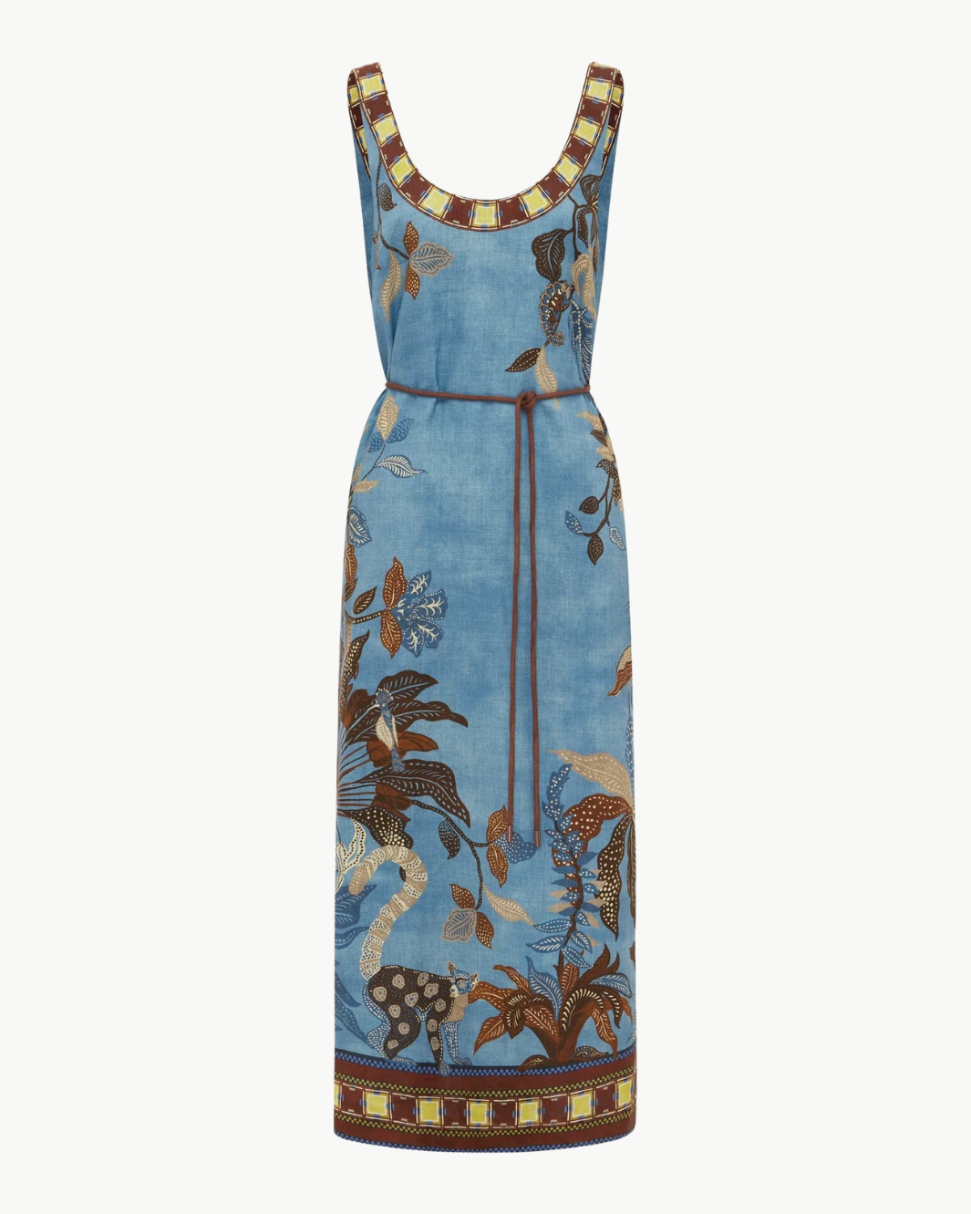 ALEMAIS GEORGIE SLEEVELESS MIDI DRESS at Romi Boutique