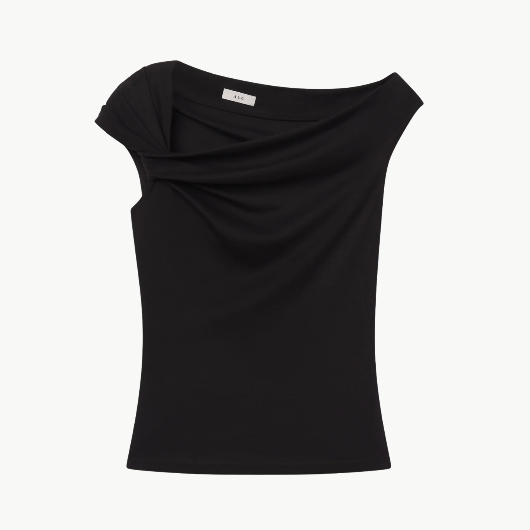 Cece Off-Shoulder Tee