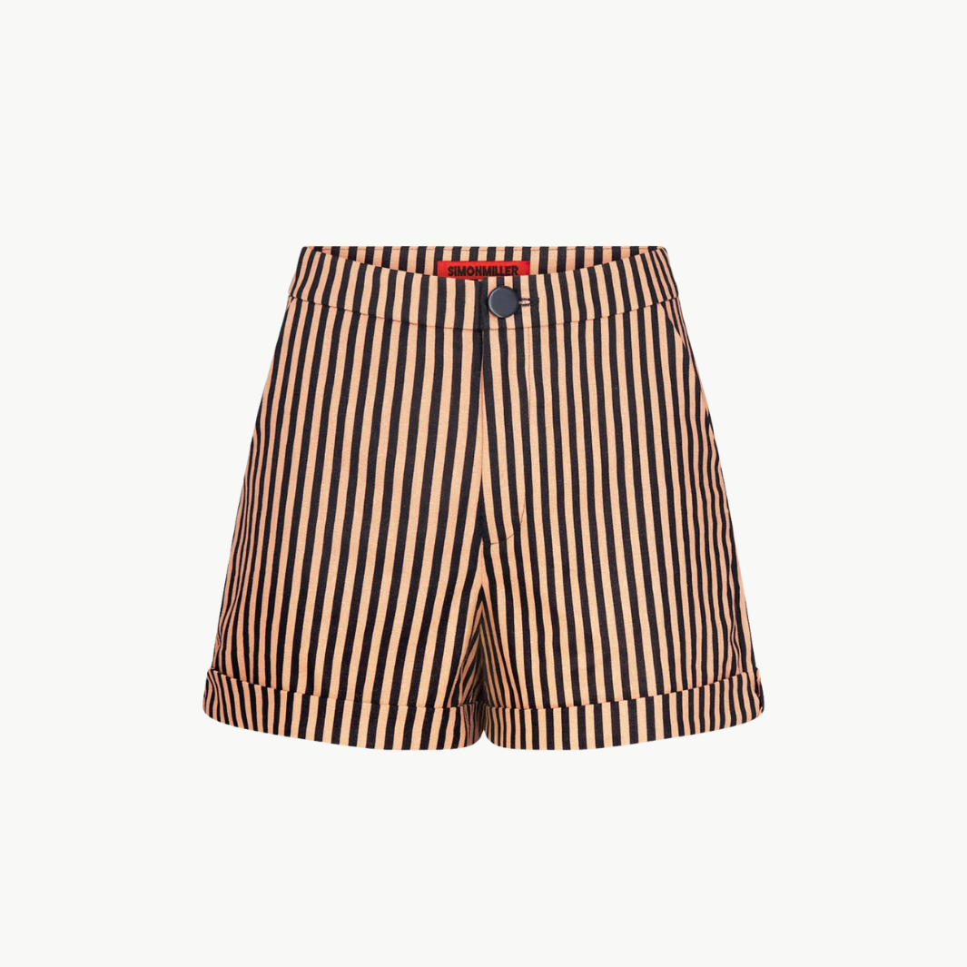 Simon Miller Como Linen Shorts at Romi Boutique