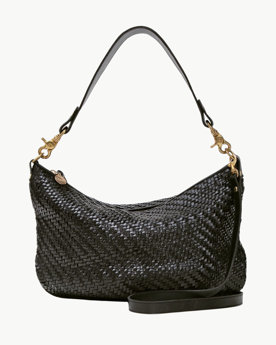 MOYEN MESSENGER IN BLACK ZIG ZAG