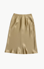 Brazeau Tricot Silk Lady Skirt at Romi Boutique