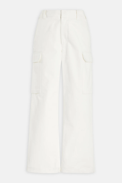 LEOFRED CARGO PANT IN WHITE