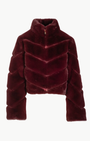 Generation Love BRIANNA FAUX FUR JACKET at Romi Boutique