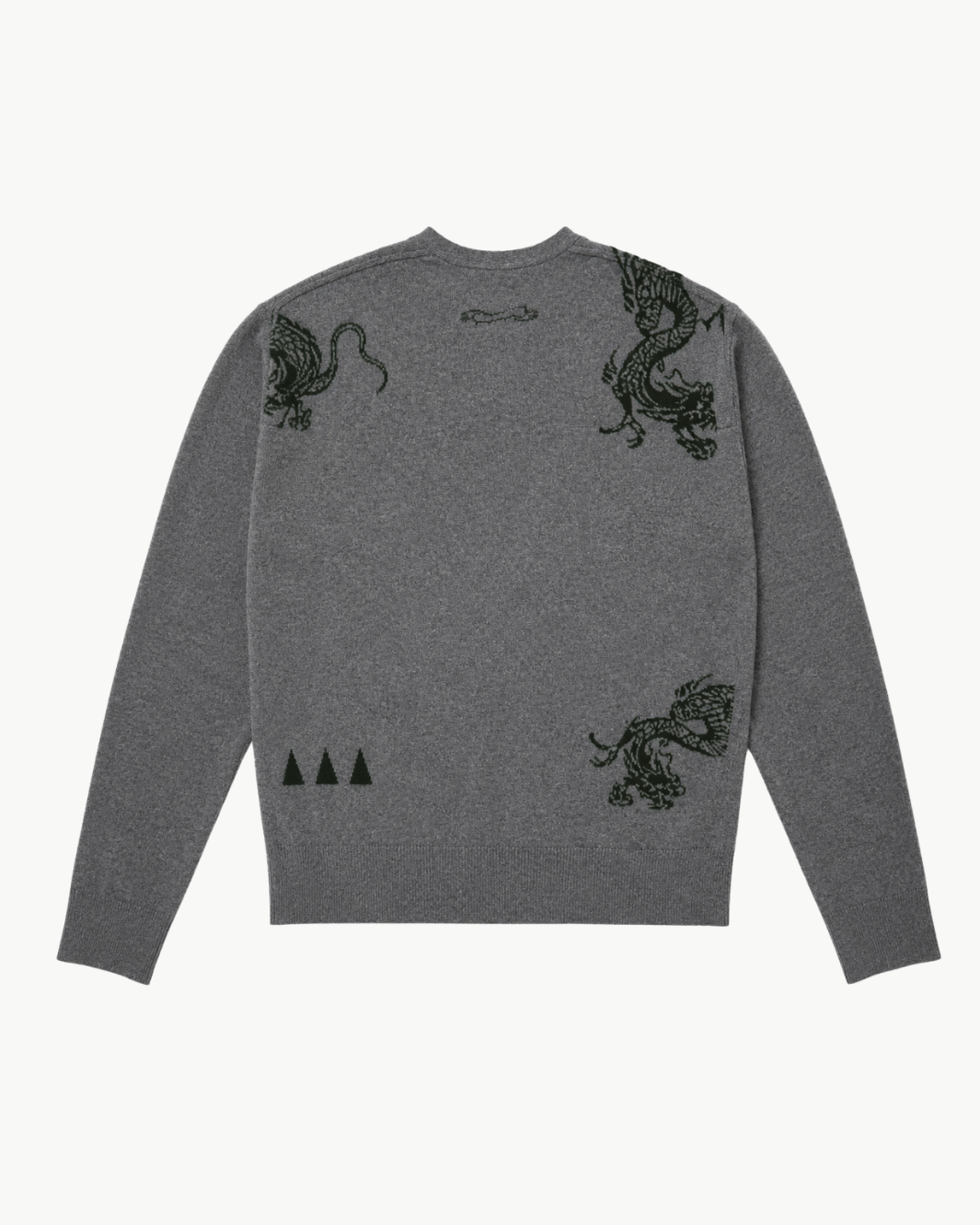 Flo Cashmere Tattoo Hand Jacquard Cardigan