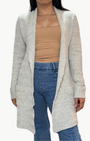 Oats Cashmere DAIS CARDIGAN IN NIMBUS at Romi Boutique