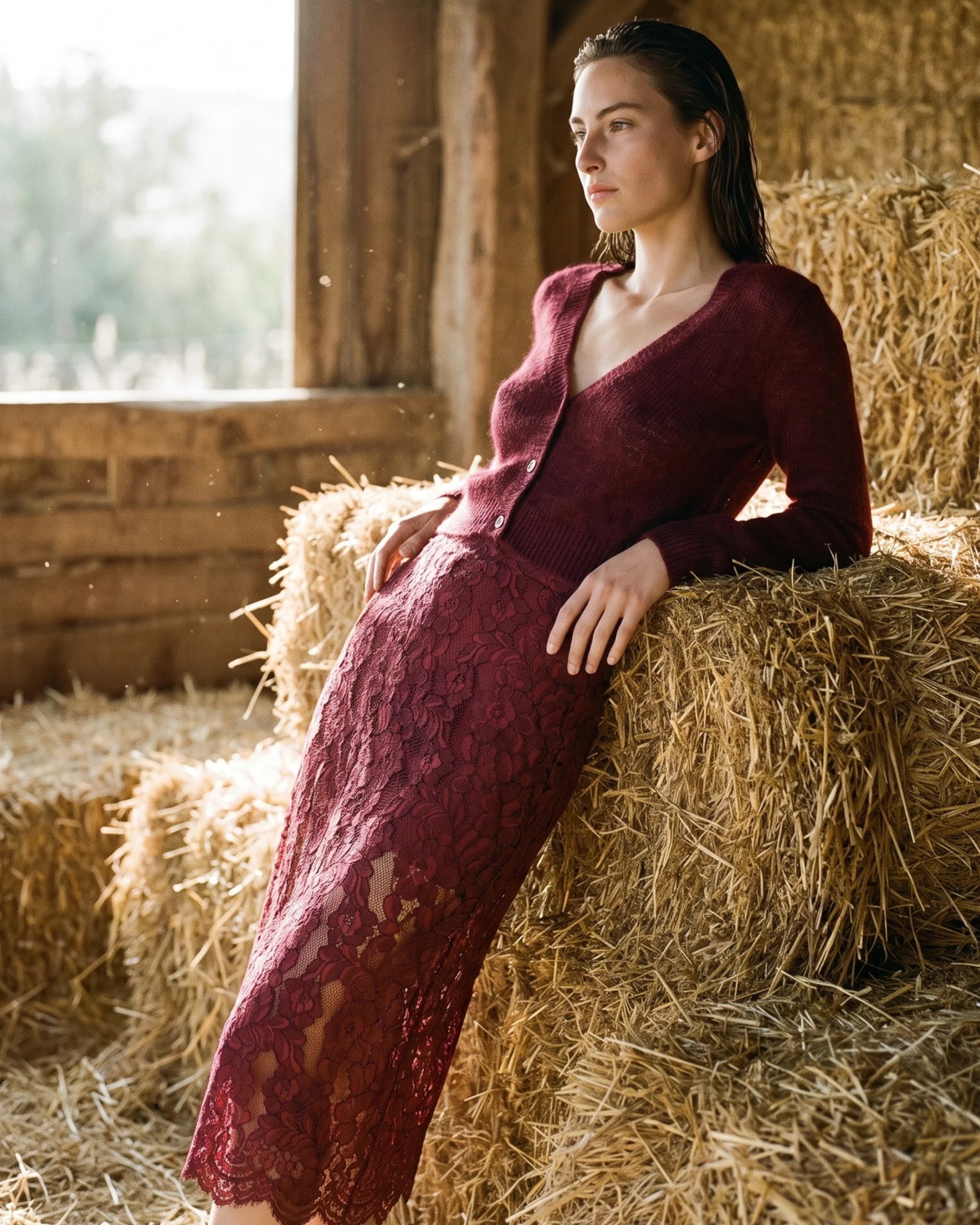 Osmond Lace Skirt