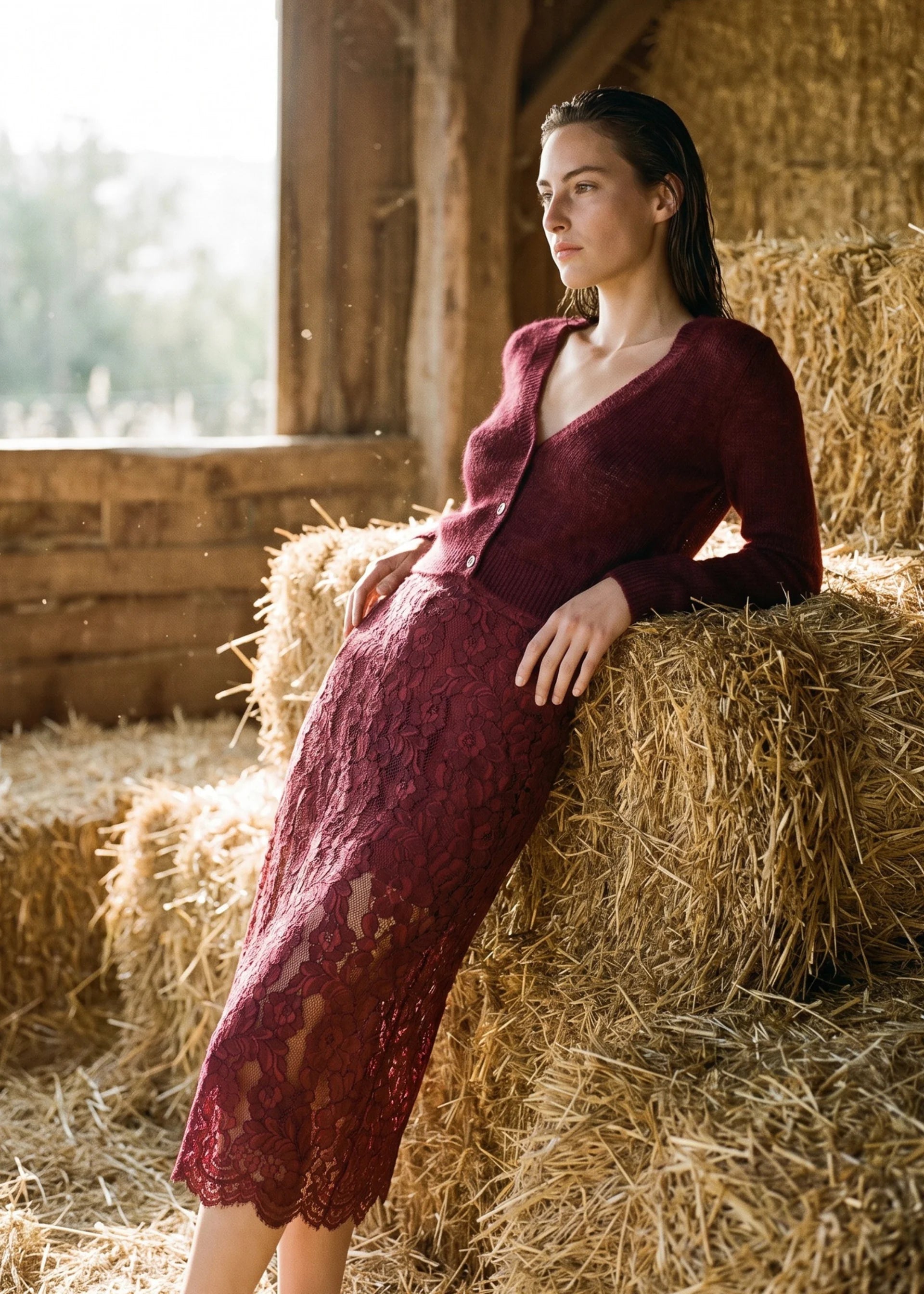 Osmond Lace Skirt