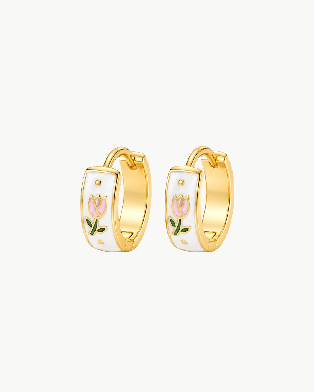 Eloise Tea Cup Hoops
