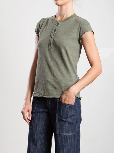 SAL HENLEY IN SUPIMA SLUB IN ARTICHOKE
