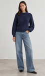 W.Cashmere Lyra Crew Neck Sweater at Romi Boutique