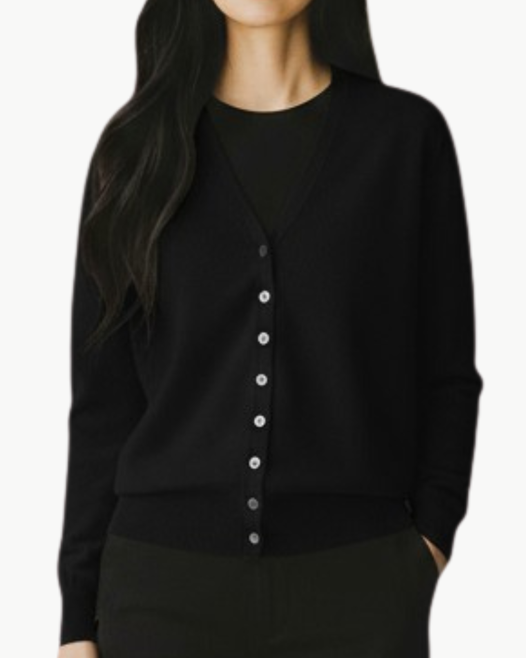 ROYAL MILAN CARDIGAN IN BLACK - Romi Boutique