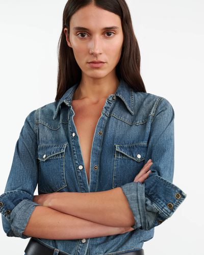 TRAVIS SHIRT IN CLASSIC WASH