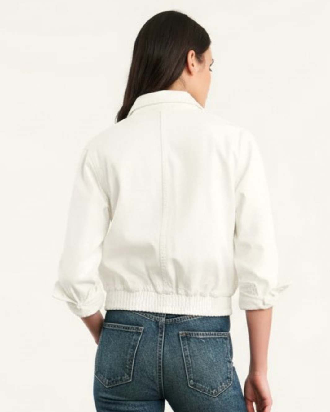 Nili Lotan Najac Denim Jacket at Romi Boutique