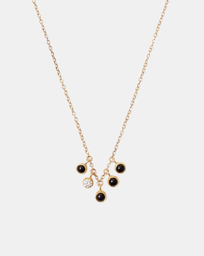 MOONLIGHT NECKLACE ONYX MIX