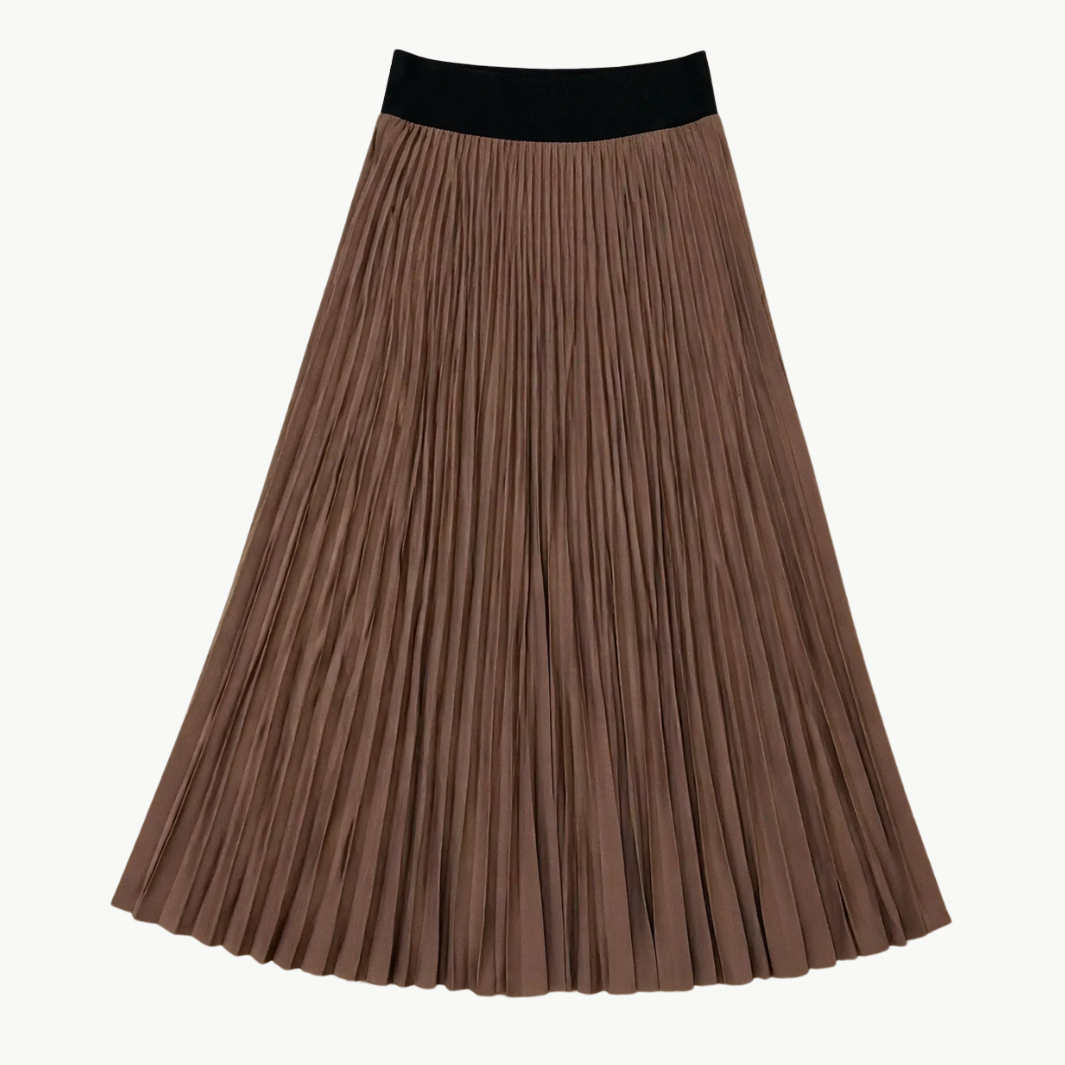 Loyd/Ford SATIN CREPE SKIRT at Romi Boutique