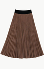 Loyd/Ford SATIN CREPE SKIRT at Romi Boutique
