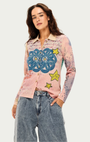 Me369 SERENITY KNITTED SHIRT at Romi Boutique