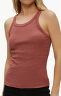 Michael Stars NICOLE SHINE TANK at Romi Boutique