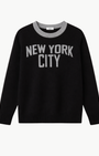 Minnie Rose CASHMERE NEW YORK CITY CREW at Romi Boutique