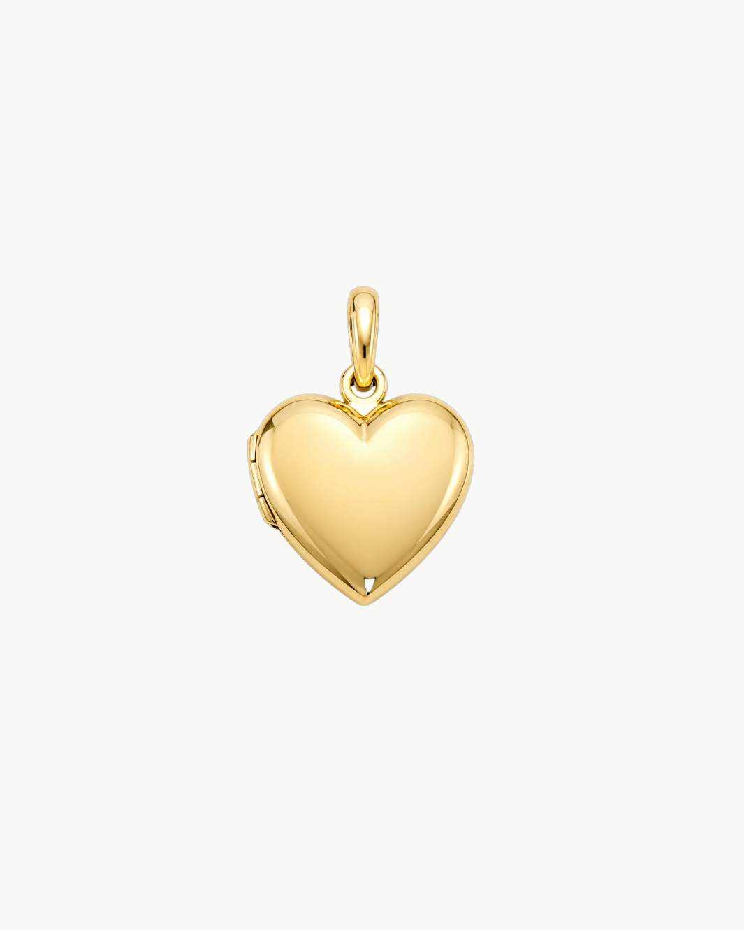 Heart Locket Pendant w/Diamonds