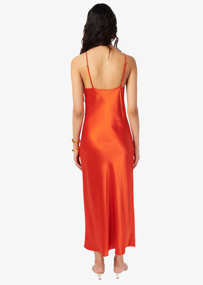 POMONA DRESS IN TIGERLILY
