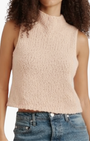 Sablyn ATTICUS ROLL NECK CROPPED TANK at Romi Boutique