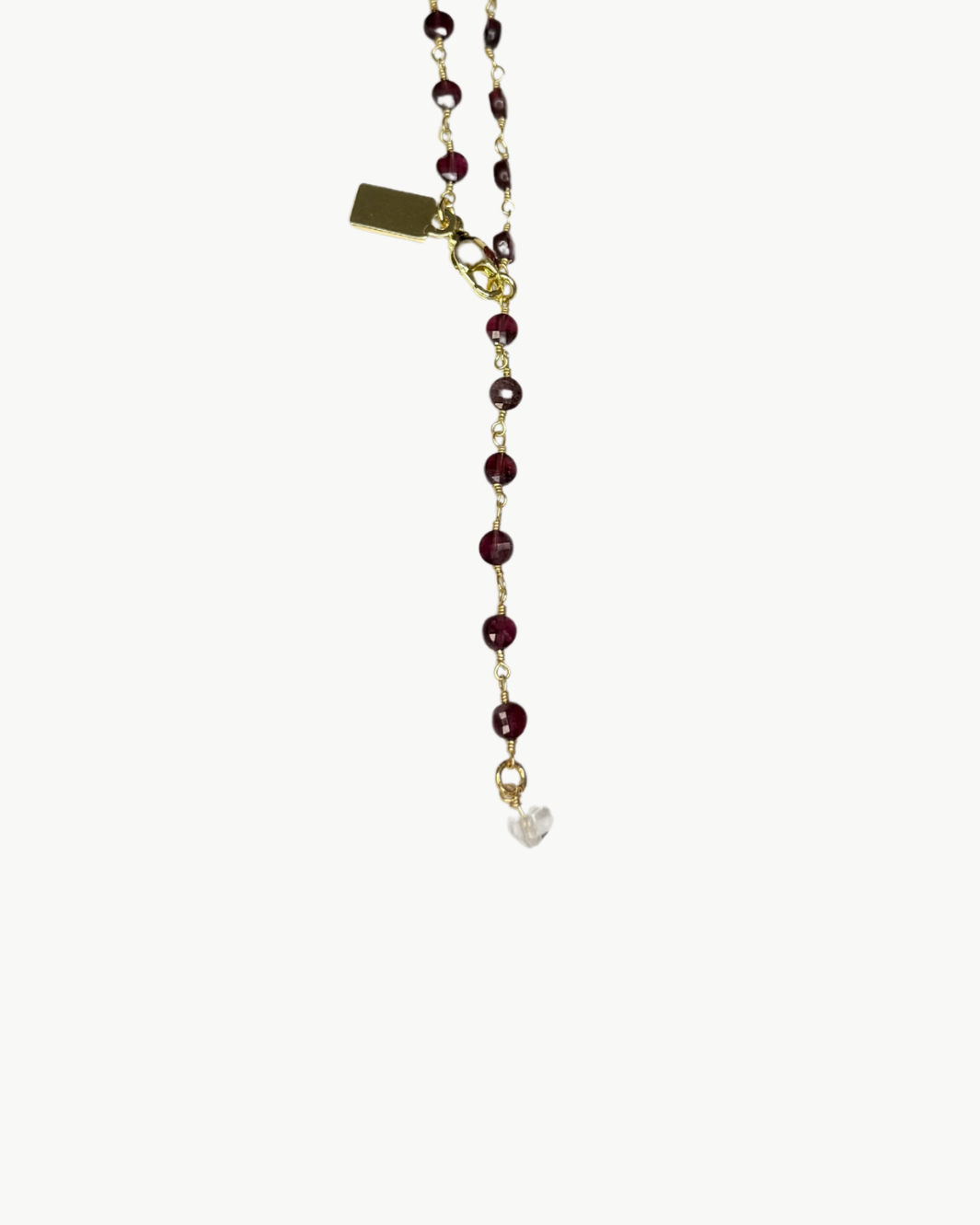 JAN BIRTHSTONE NECKLACE IN GARNET