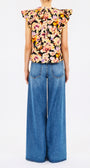 Ulla Johnson ABRIL SHORT SLEEVE COTTON TOP at Romi Boutique