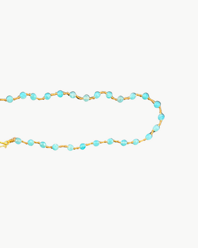 ANKLET IN AQUA AMAZONITE