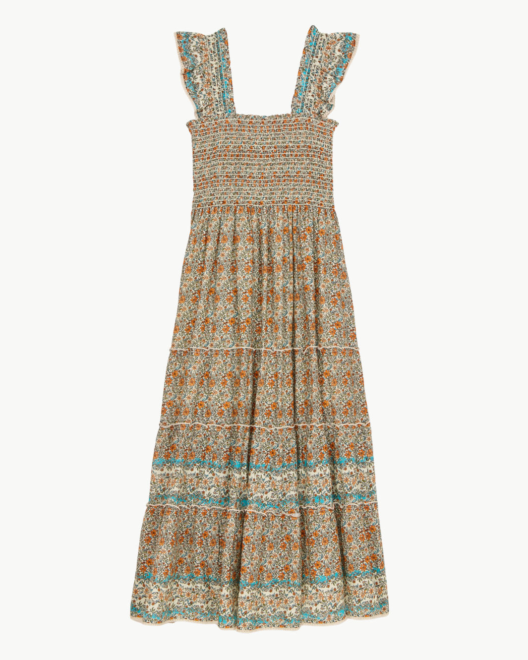 Mabe Jaci Print Maxi Dress at Romi Boutique