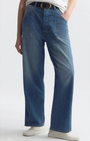 Nili Lotan WHITNEY DENIM PANT at Romi Boutique