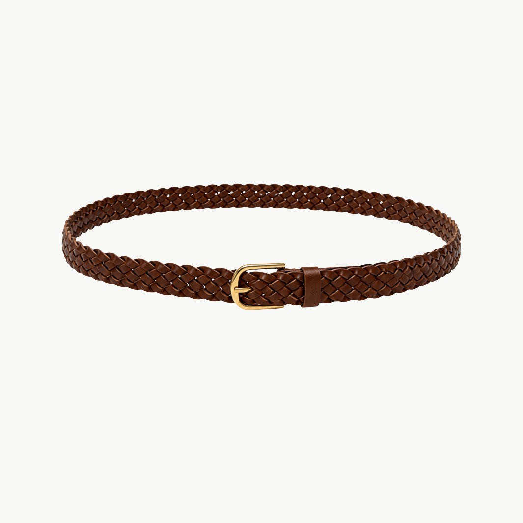 Nili Lotan Braided Jane Belt at Romi Boutique