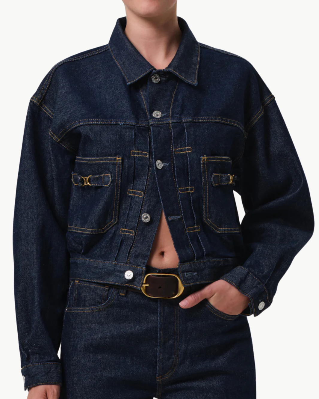 ALMA JACKET WITH HORSEBIT IN HELIA