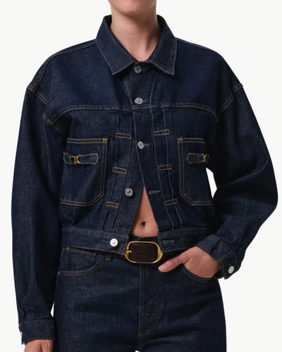ALMA JACKET WITH HORSEBIT IN HELIA