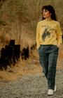 Junk Food HANG IN THERE CREWNECK at Romi Boutique