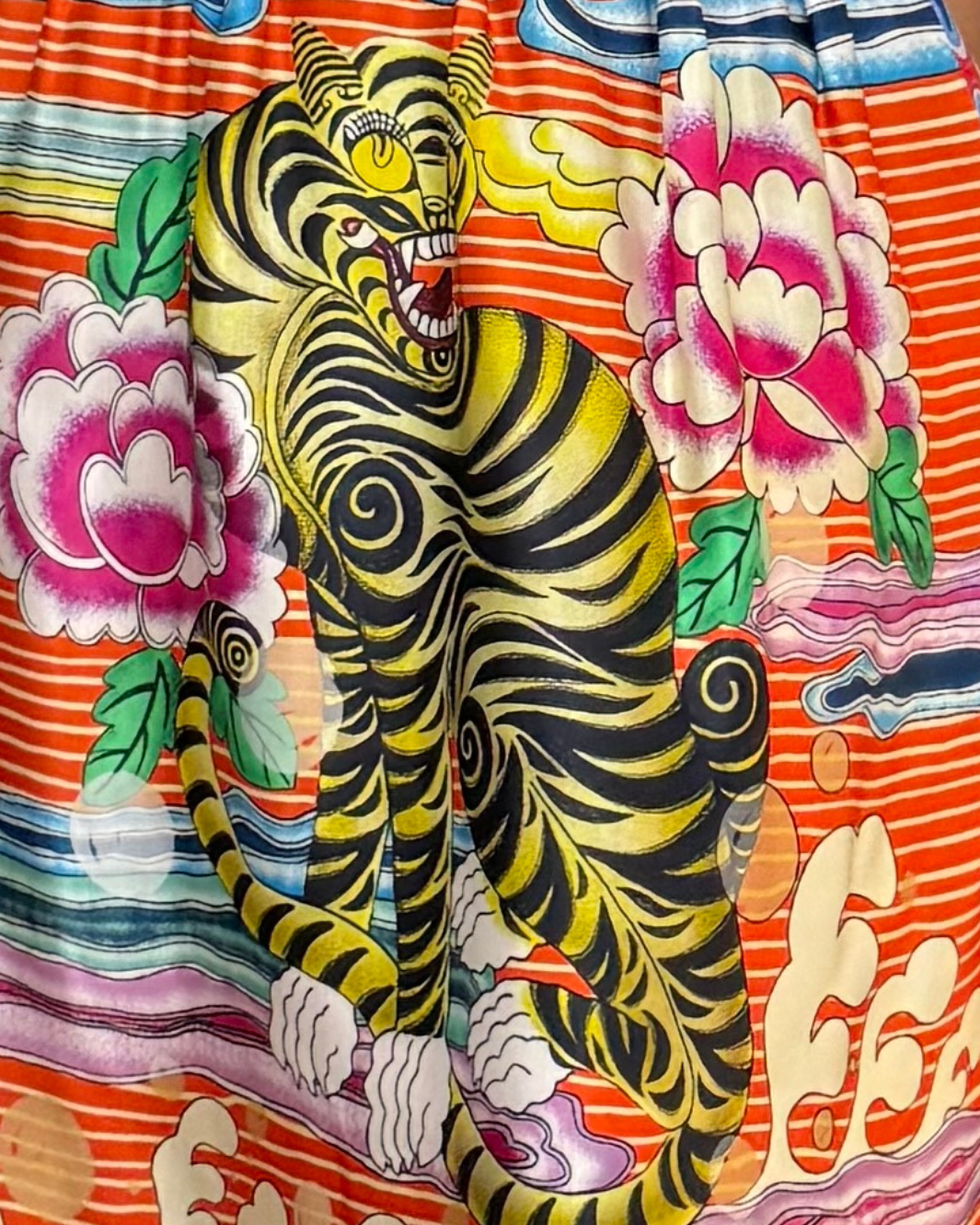 ROSALEE PRINTED SKIRT IN ORIENTAL by Me369 - Romi Boutique