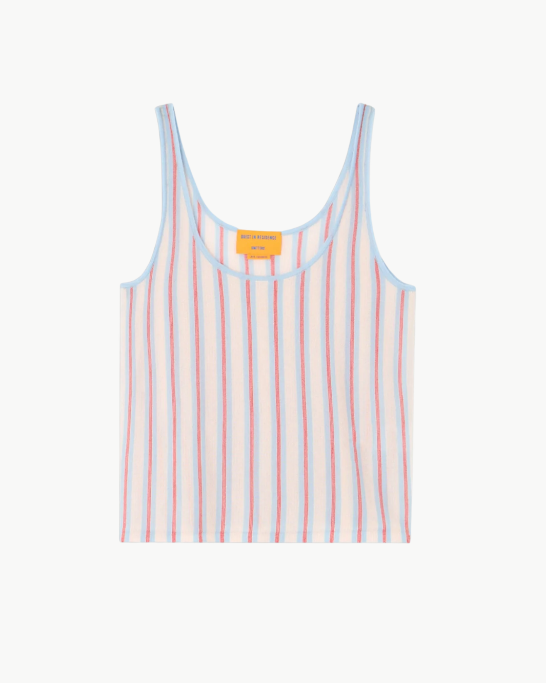 Guest In Residence FINE STRIPE TANK at Romi Boutique