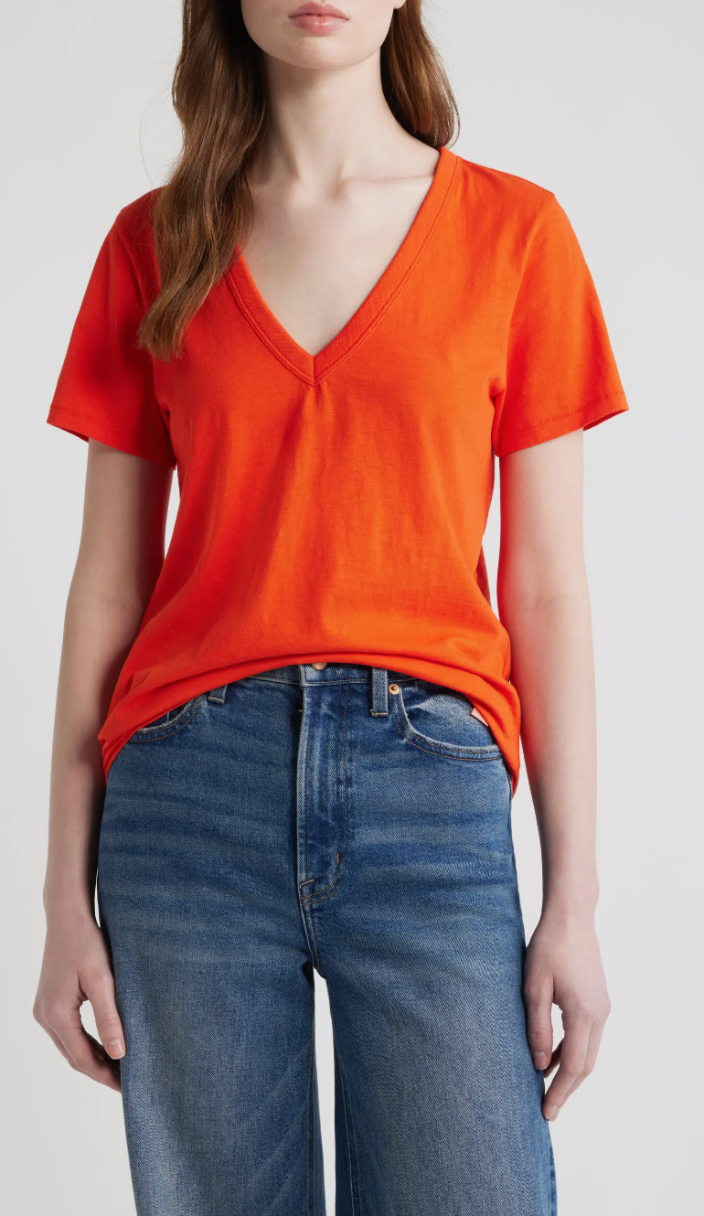 Rag & Bone THE SLUB VEE at Romi Boutique