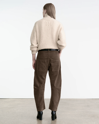 SHON CORDUROY PANT IN BRUNETTE - Romi Boutique
