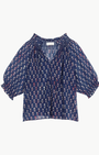 Mabe Ari Print Top at Romi Boutique