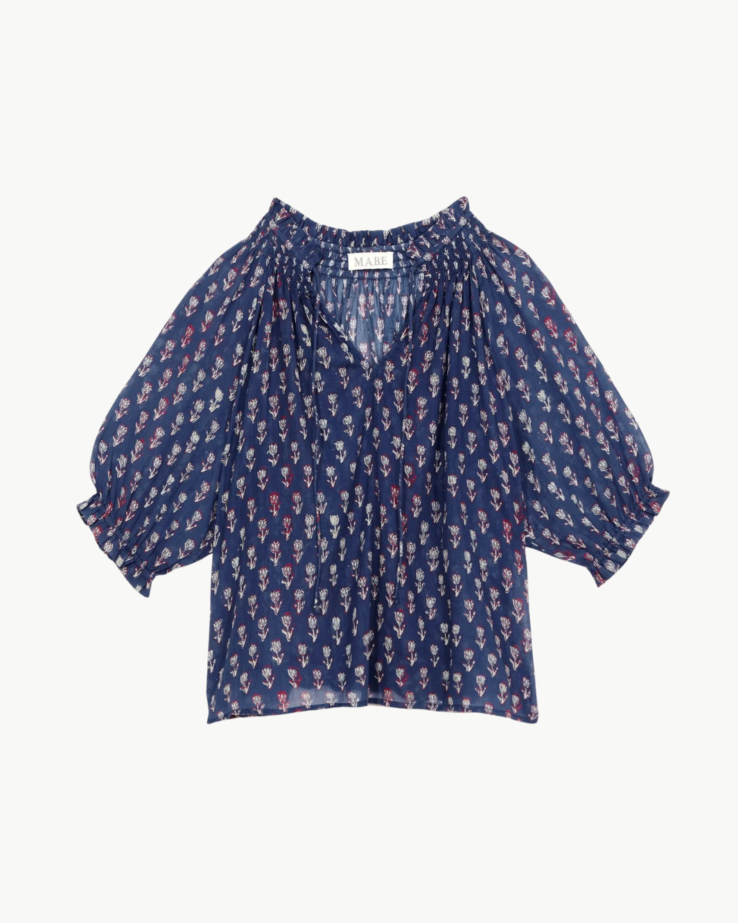 Mabe Ari Print Top at Romi Boutique