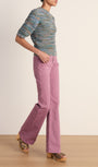 Veronica Beard Crosbie High Rise Wide Leg at Romi Boutique