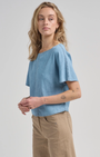 TWP SIMPLE T DENIM at Romi Boutique