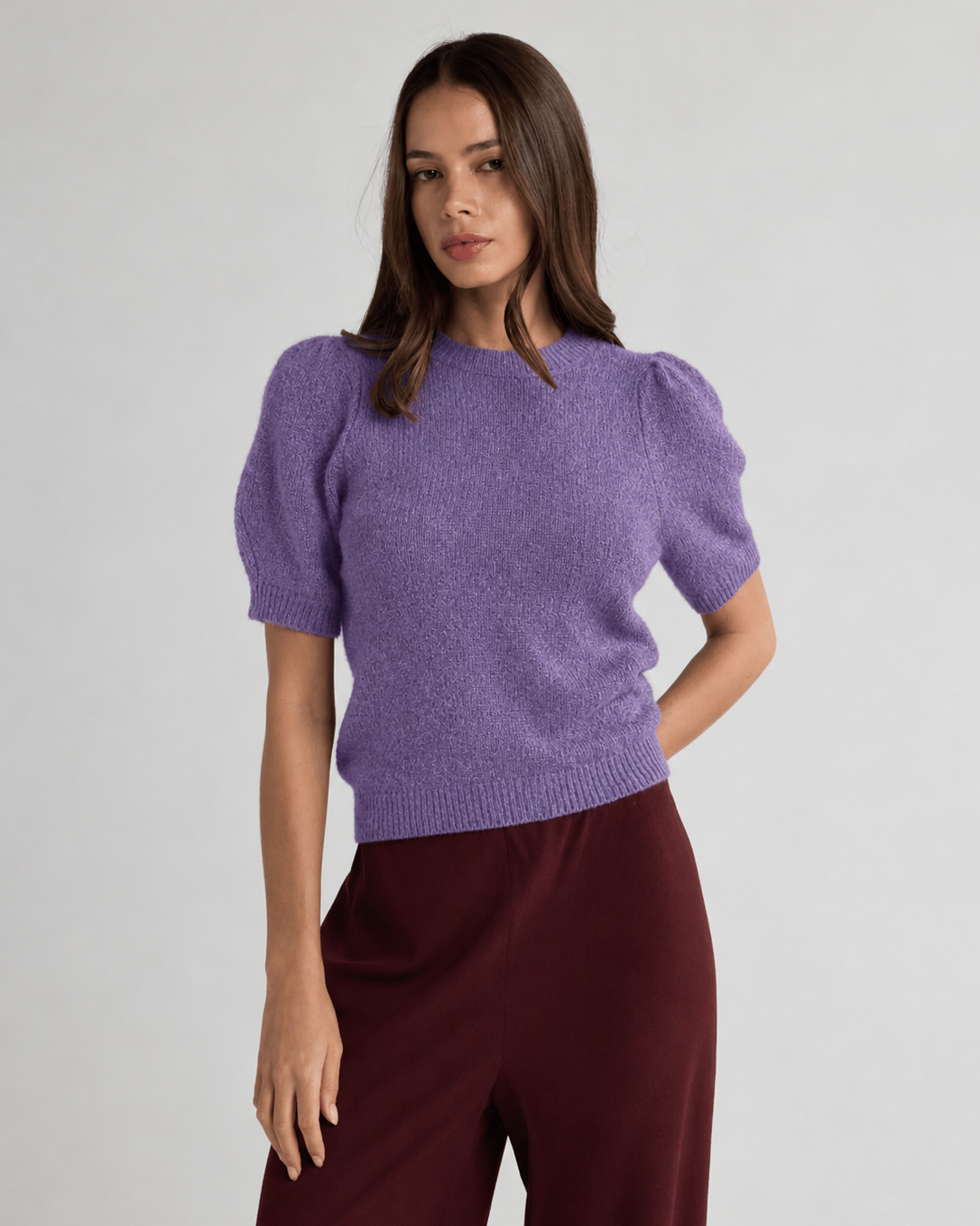 W.Cashmere Ysella Short Sleeves Sweater at Romi Boutique
