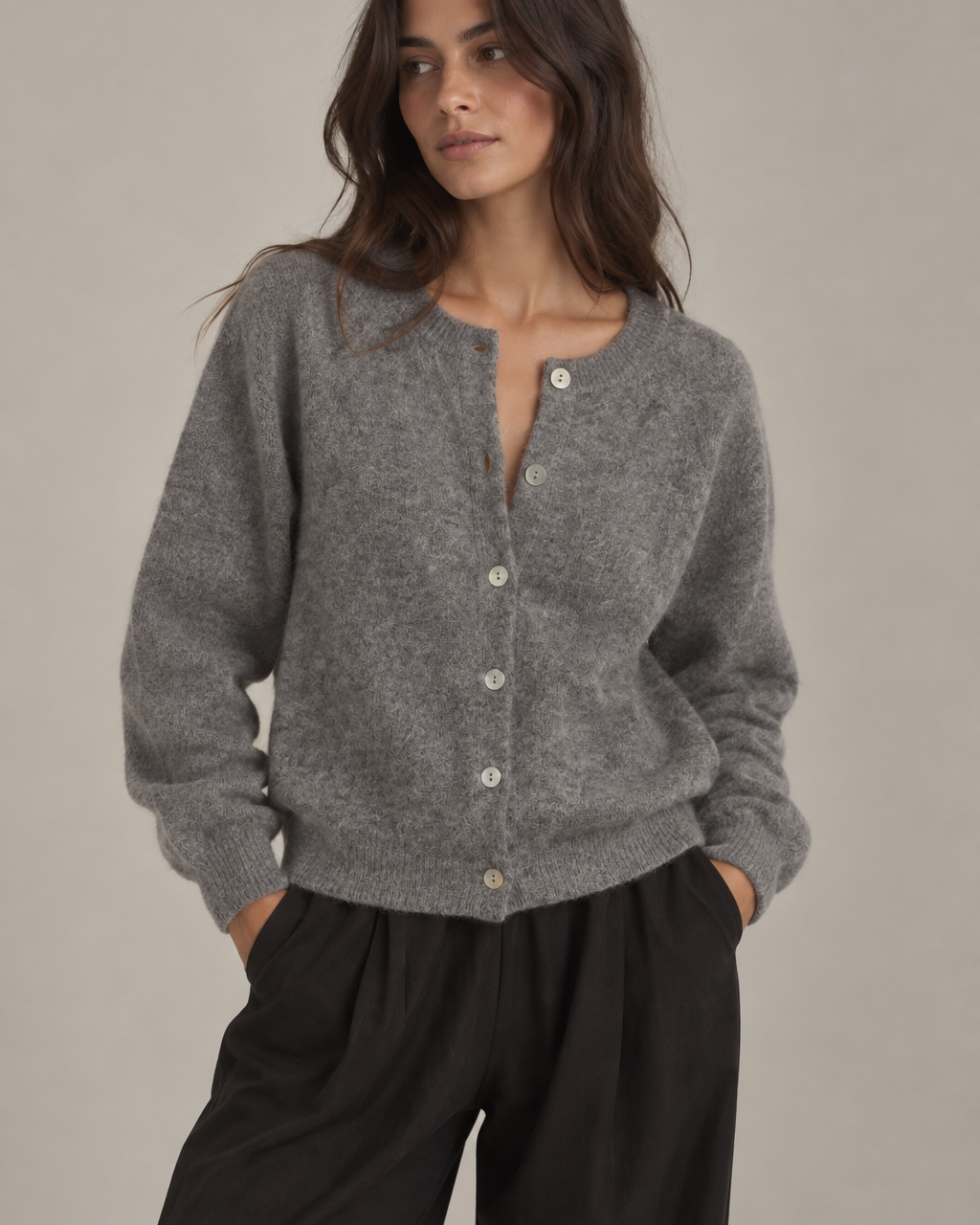DOEN Petra Cardigan at Romi Boutique