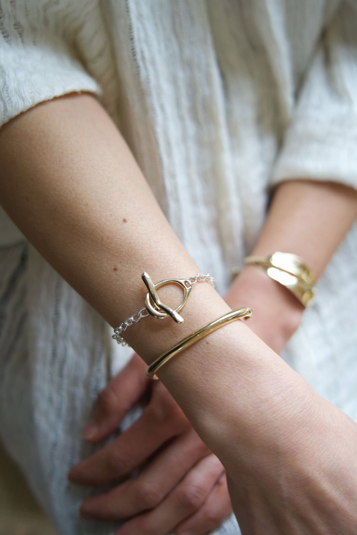 CERES BRACELET IN BRASS - Romi Boutique