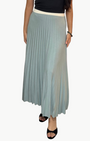 JERSEY SKIRT IN SAGE - Romi Boutique