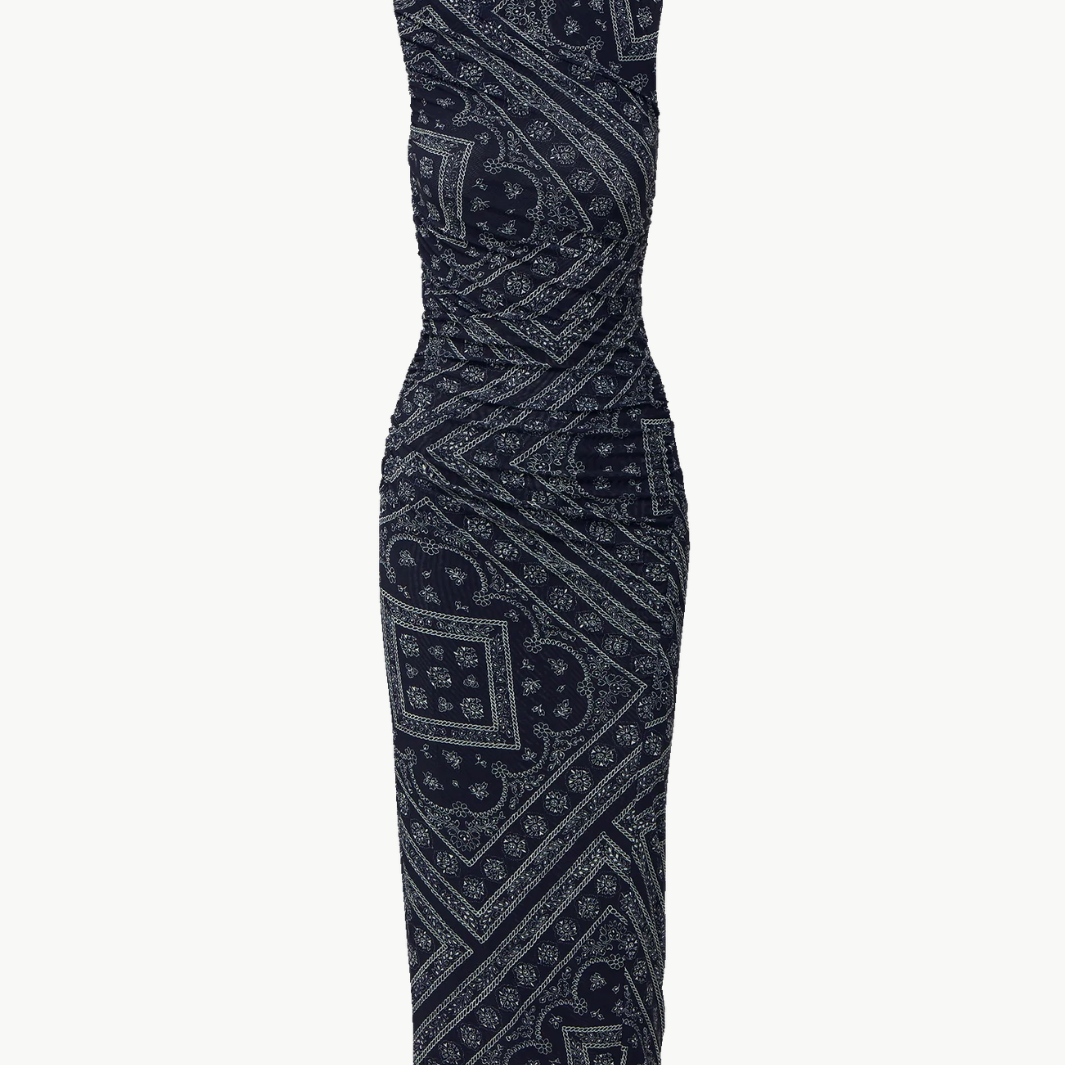 Sylviani Bandana Midi Dress