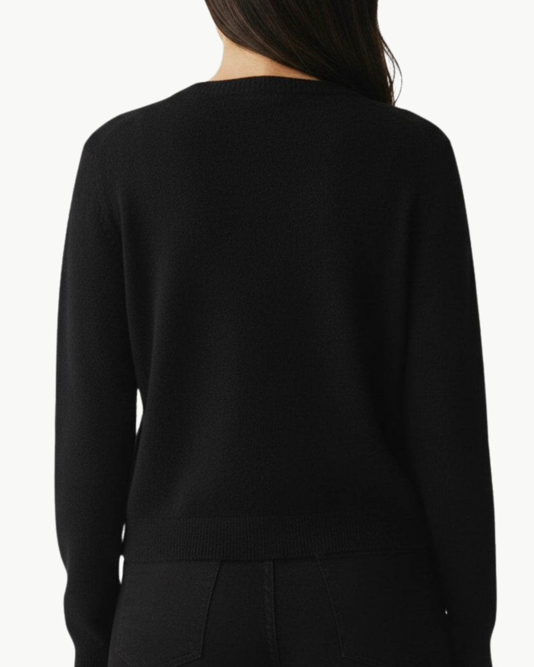 BRUSHED BABY CARDIGAN IN NIGHT