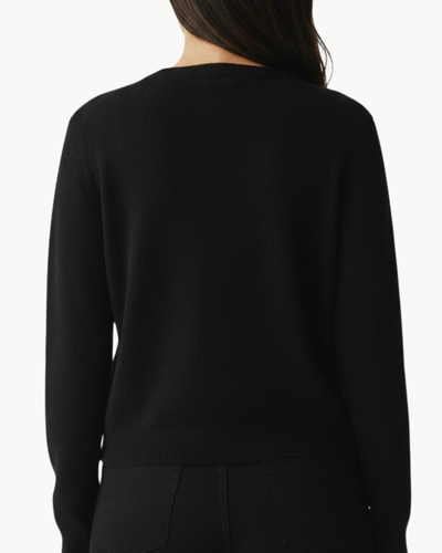 BRUSHED BABY CARDIGAN IN NIGHT